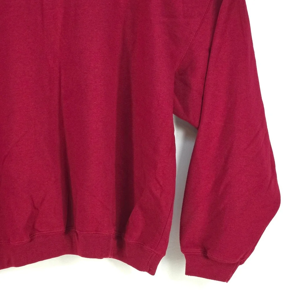 Ivy Club Classics Golf Crewneck‎ Mens XL Maroon 90s Embroidered Retro Throwback